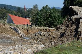 Flood Aftermath In Stronie Slaskie, Southwestern Poland.