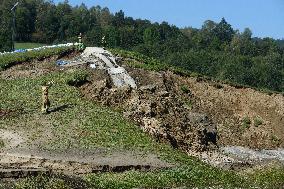 Flood Aftermath In Stronie Slaskie, Southwestern Poland.