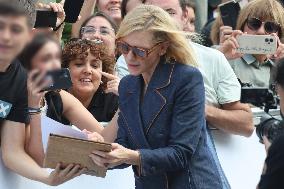 Cate Blanchett arrives at San Sebastian Festival - Spain