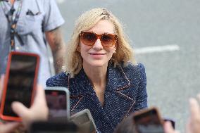 Cate Blanchett arrives at San Sebastian Festival - Spain