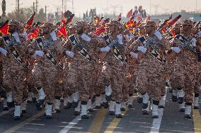 Military Parade Commemorating Anniversary Of Iran-Iraq War