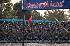 Military Parade Commemorating Anniversary Of Iran-Iraq War