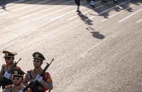 Military Parade Commemorating Anniversary Of Iran-Iraq War