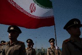 Military Parade Commemorating Anniversary Of Iran-Iraq War