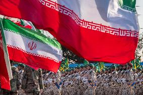 Military Parade Commemorating Anniversary Of Iran-Iraq War