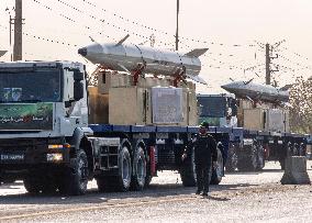 Military Parade Commemorating Anniversary Of Iran-Iraq War