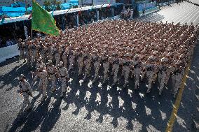 Military Parade Commemorating Anniversary Of Iran-Iraq War