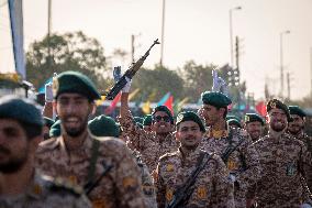 Military Parade Commemorating Anniversary Of Iran-Iraq War