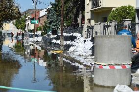 Flooding Of The Danube In Vac, Hungary