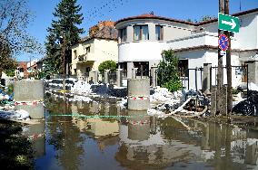 Flooding Of The Danube In Vac, Hungary