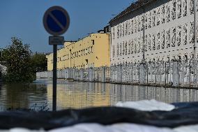 Flooding Of The Danube In Vac, Hungary