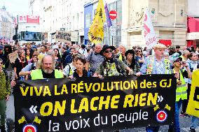 Anti-Government Protest In Paris, France