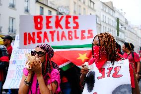 Anti-Government Protest In Paris, France