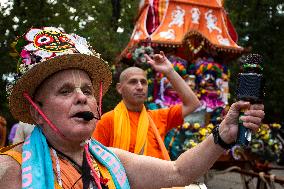 Ratha Yatra Festival In Sofia.