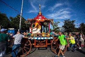 Ratha Yatra Festival In Sofia.