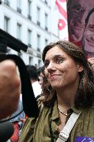 Demonstration Against Macron-Barnier Government in Paris