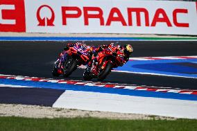 MOTORI - MotoGP - Gran Premio Pramac dell’Emilia-Romagna - Tissot Sprint