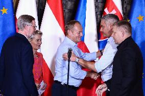 Ursula Von Der Leyen In Poland In Poland