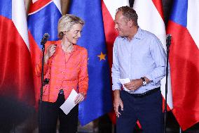 Ursula Von Der Leyen In Poland In Poland