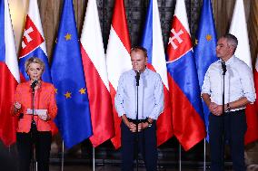 Ursula Von Der Leyen In Poland In Poland