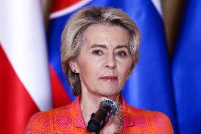 Ursula Von Der Leyen In Poland In Poland