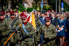 80th commemoration of the 1st Polish Independent Parachute Brigade to the Battle of Arnhem - Driel