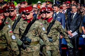 80th commemoration of the 1st Polish Independent Parachute Brigade to the Battle of Arnhem - Driel