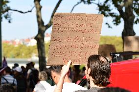 Protesters Against The Government Of Michel Barnier