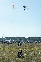 Kite Festival At Tempelhofer Feld In Berlin