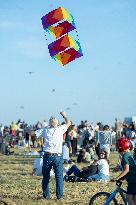 Kite Festival At Tempelhofer Feld In Berlin