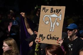 Pro Life "March For Life" Demo And Counter Demo In Cologne