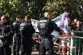 Pro Life "March For Life" Demo And Counter Demo In Cologne