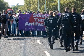 Pro Life "March For Life" Demo And Counter Demo In Cologne