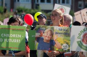 Pro Life "March For Life" Demo And Counter Demo In Cologne