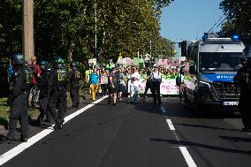 Pro Life "March For Life" Demo And Counter Demo In Cologne