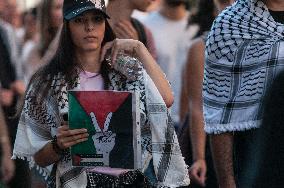 Protest In Support Of Palestinians In Rome