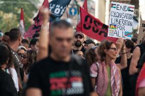 Protest In Support Of Palestinians In Rome