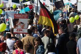 Pro Life "March For Life" Demo And Counter Demo In Cologne