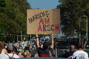 Pro Life "March For Life" Demo And Counter Demo In Cologne