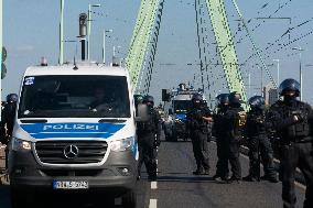 Pro Life "March For Life" Demo And Counter Demo In Cologne