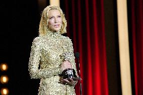 Cate Blanchett - Donostia Award Ceremony - 72nd San Sebastian Film Festival