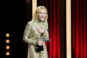 Cate Blanchett - Donostia Award Ceremony - 72nd San Sebastian Film Festival