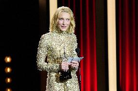 Cate Blanchett - Donostia Award Ceremony - 72nd San Sebastian Film Festival