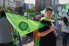 Protest In Spain