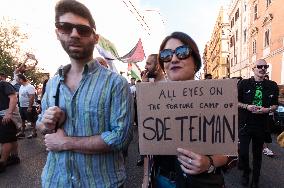 Protest In Support Of Palestinians In Rome