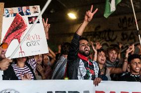 Protest In Support Of Palestinians In Rome