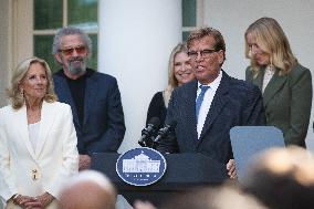 First Lady Dr. Jill Biden hosts event celebrating 25th anniversary of “The West Wing”