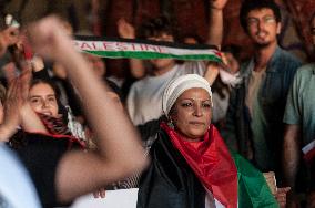 Protest In Support Of Palestinians In Rome