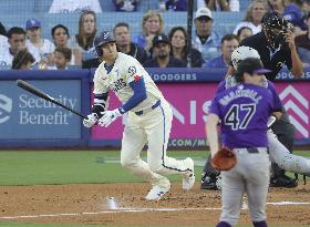 Baseball: Rockies vs. Dodgers