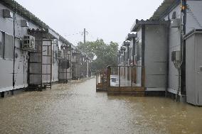 Heavy rain in Noto area